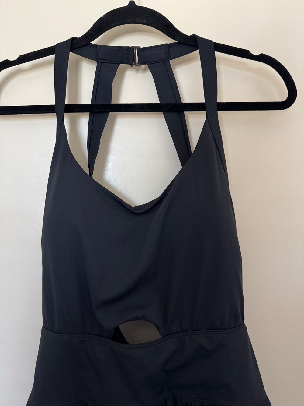 Halara SoftlyZero Tummy Control 2-in-1 Yoga Jumpsuit Black XL NWOT - Picture 6 of 10